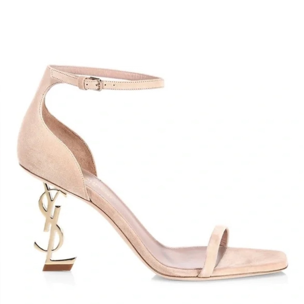 Saint Laurent Opyum YSL 85mm Ankle
Strap Sandal
Size: 35.